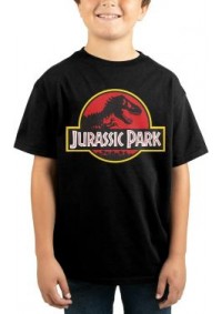 T-Shirt Jurassic Park Par Bioworld - Logo (Taille Junior)